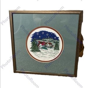 Crossstitch Christmas Picture